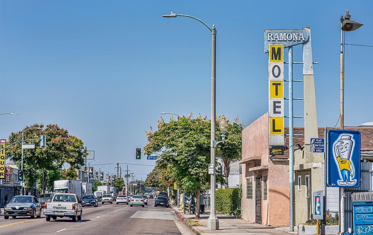 Ramona Motel Los Angeles Exterior foto